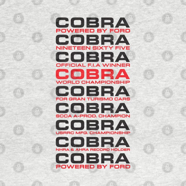 Shelby Cobra by retropetrol